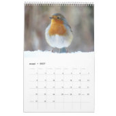 Hollandse vogels Kalender aan te passen カレンダー (3月 2027)