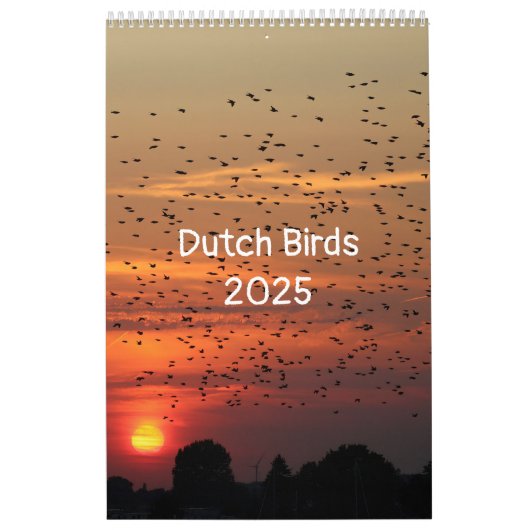 Hollandse vogels Kalender aan te passen カレンダー (カバー)