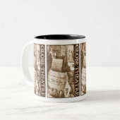 Hollarの地球の劇場 ツートーンマグカップ (正面左)