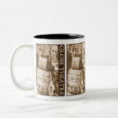 Hollarの地球の劇場 ツートーンマグカップ (左)