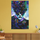 Holler of It All - Ken Gage Surreal Art キャンバスプリント (インサイチュ (リビング))