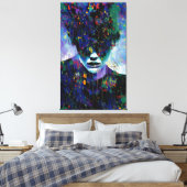 Holler of It All - Ken Gage Surreal Art キャンバスプリント (インサイチュ (寝室))
