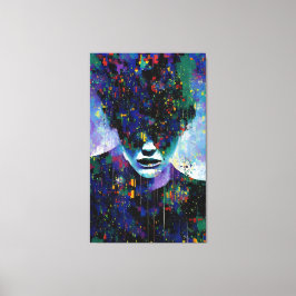 Holler of It All - Ken Gage Surreal Art キャンバスプリント