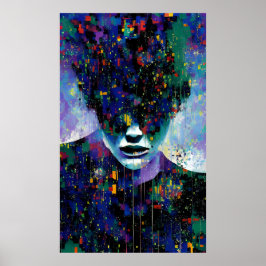 Holler of It All - Ken Gage Surreal Art ポスター