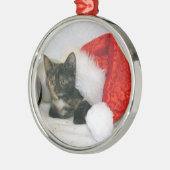 Holley's Christmas Premiumオーナメント(Cat / Kitten) メタルオーナメント (左)