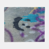 Holliday park フリースブランケット (正面(横))