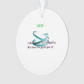 Hollingshead Gift Wrapping 2026 Christmas Ornament オーナメント (正面)