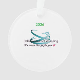 Hollingshead Gift Wrapping 2026 Christmas Ornament オーナメント