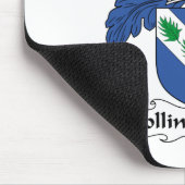 Hollingsworthの家紋 マウスパッド (コーナー)