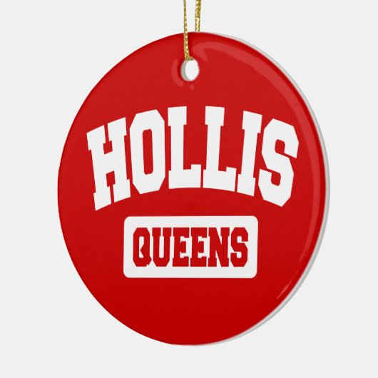 Hollis、女王、NYC セラミックオーナメント (左)