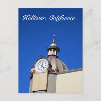 Hollister、CAクロックタワー ポストカード