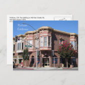 Hollister CAヒストリカル建物5th & San Benito ポストカード (正面/裏面)