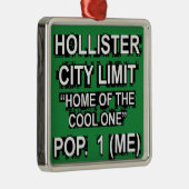 Hollister City Limit メタルオーナメント (右)