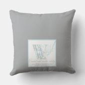 HollistonのMAの町のプライドの枕 クッション (裏面)