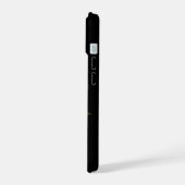 HOLLOW | 木製の遺物 スカル エステティック iPhone 15ケース (左側面)