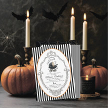 Holloween Pumpkin Little Boo Baby shower