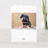 Hollyモダン金ゴールドGeo Photo Frame Navy |ホリデーカード カード (裏面)