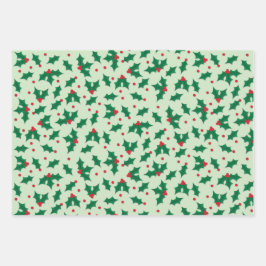 Holly ラッピングペーパーシート