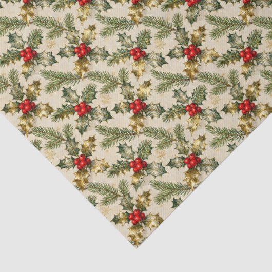 Holly and Evergreens 薄葉紙 (詳細)