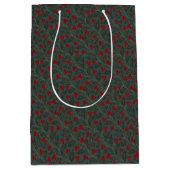 Holly Berries ミディアムペーパーバッグ (正面)