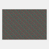 Holly Berries ラッピングペーパーシート (正面)