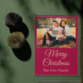 Holly Berries Christmas シーズンカード