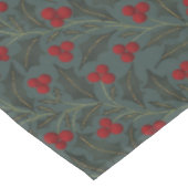 Holly Berries Christmas テーブルクロス (アングル)