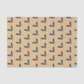 Holly Berries Christmas - Holly Sprig 薄葉紙 (正面)