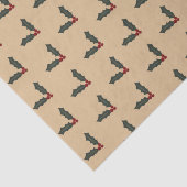 Holly Berries Christmas - Holly Sprig 薄葉紙 (詳細)