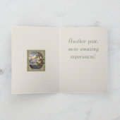  Holly Berry Decorative Christmas Border カード (内部)