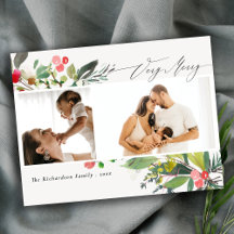 Holly Berry Pine非常に陽気なクリスマス2写真