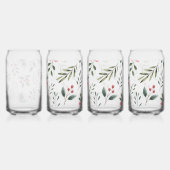 Holly Berry Wreath  ガラス缶 (裏面)