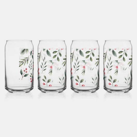 Holly Berry Wreath  ガラス缶 (右)