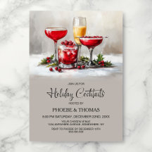 Holly Holiday Cocktail Party
