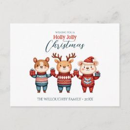 Holly Jolly Christmas  シーズンポストカード