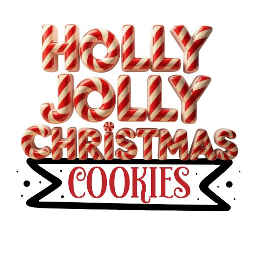 Holly Jolly Christmas Cookies オーナメントカード