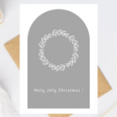 Holly Jolly Christmas Greeting Card カード
