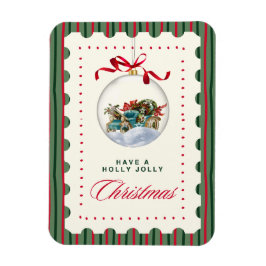 Holly Jolly Christmas Magnet   マグネット