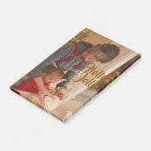 Holly Jolly family holiday photo beige year naboho ポストイット (アングル)