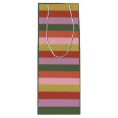 Holly Jolly Gift Bag ワインギフトバッグ (正面)