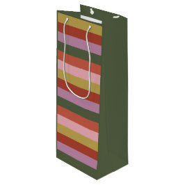 Holly Jolly Gift Bag ワインギフトバッグ