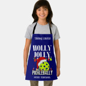 HOLLY JOLLY PICKLEBALLY クリスマス エプロン (インサイチュ)
