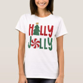 Holly Jolly Sparky Christmas Tシャツ (正面)
