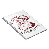 Holly Jolly Vintage Christmas ノートブック (右側)