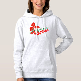 Holly Leaf Joyoux Noel Christmas T-Shirt Hoodie パーカ