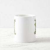 Holly Letter H Personalized Christmas Coffee Mug コーヒーマグカップ (中央)
