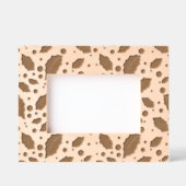 Holly Pattern レーザー彫刻フレーム (正面)