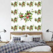 HollyBerries 014 キャンバスプリント (インサイチュ (寝室))