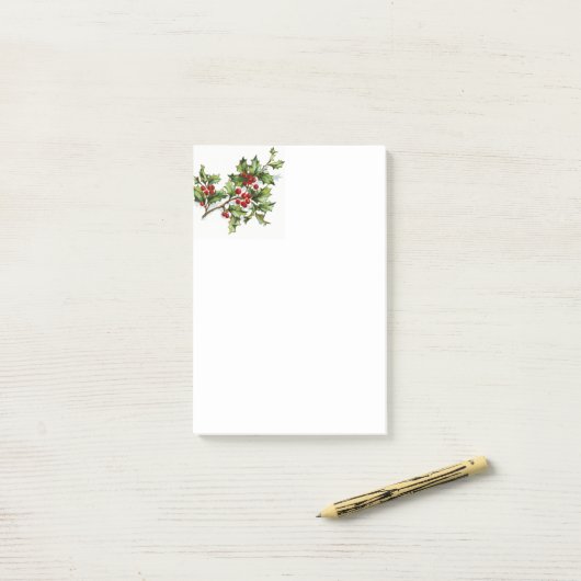 HollyBerry_001 ポストイット (デスク上)