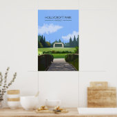 Hollycroft Park Hinckley Travel Poster ポスター (キッチン)